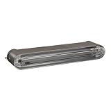 hogtnd Dispensador de papel de aluminio reutilizable para ahorrar espacio en la cocina, cortador de bobinado con hoja de acero inoxidable