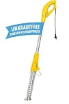 GLORIA Désherbeur Thermique Électrique Thermoflamm bio Electro | 650 °C, Sans Glyphosate | Désherbage Écologique Joints, Allées, Terrasse & Jardin | Décapeur Thermique & Allume-Barbecue | Ergonomique