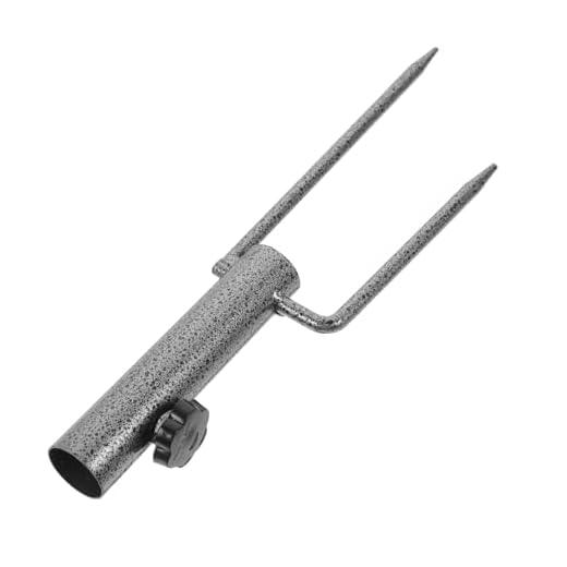 ibasenice 1 Stück Strand Erdanker Stabiler Metall Unterstock für Sonnenschirme zu Bedienen für Strand Garten und Camping mit Innovativem Design und Verlässlicher