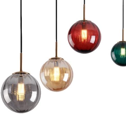 Suspension verte circulaire au design globe pour intérieur soigné - 4
