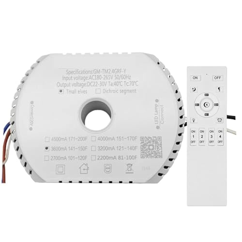 1pcs GM-TM2.4GRF-Y DC22-30V Two Wires and 2 Colors Lamp LED Driver Tmall 2.4G Intelligent Power Supply Modul(3200mA)