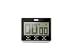 Produktbild ADE Digitaler Küchentimer TD 1203 mit extra großem XL LCD-Display. Elektronischer Kurzzeitmesser mit Countdown und Stoppuhr, Sensor-Tasten, Standfuß und Magnet-Aufhängung. Akustisches Signal. Eieruhr