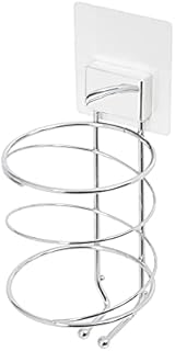 Compactor Bestlock Magic Wall Mountable Hairdryer Holder, Self-Adhesive Mounting, Supports up to 2 kg, Anti-Rust Chrome Plated Iron, 11 x 10.5 x 25 cm, RAN6855