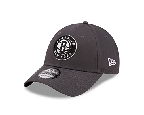 New Era Brooklyn Nets Basketball Kappe verstellbar 9Forty NBA Fanartikel Essential Graphite - One-Size