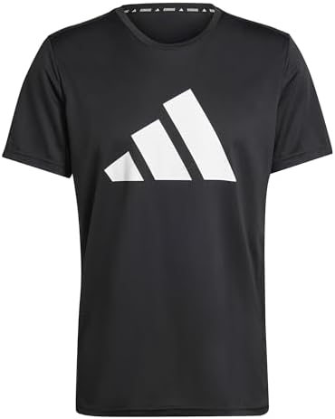 adidas Run It Tee Erkek Tişört, Siyah, M - Görsel 7