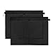 uxcell a17050200ux0608 2 Pcs 70 x 53cm Car Side Window Sunshade Polyester Cloth Curtain UV Protection, 2 Pack