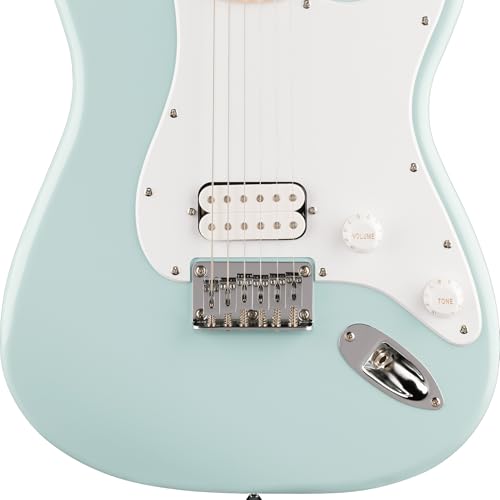 Image of Fender Squier Sonic Stratocaster HT H - Sonic Blue Bundle with Tuner, Strap, Picks, and Austin Bazaar Instructional DVD