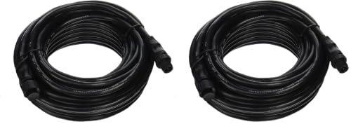 Image of NMEA 2000 (N2K) 10 Meter (32ft 8 inches) Backbone, Drop or Extension Cable for Lowrance Simrad B&G Navico & Garmin Networks (Pack of 2)