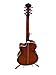 Washburn Festival EA15 Mini Jumbo Cutaway, Acoustic Electric Guitar, Ice Tea Burst