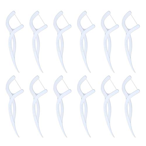 Palhetas profissionais de fio dental EXCEART 120 peças palitos de dentes para viagem em hotel famili