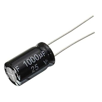 1000uF/25V Electrolytic Capacitor - Pack Of 2