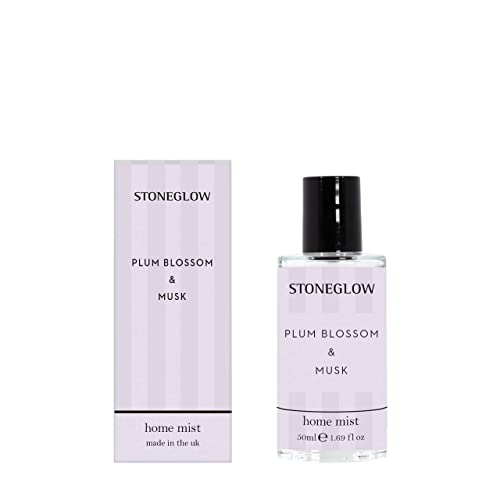 Stoneglow Modern Classics Collection - Plum Blossom & Musk 50ml Scented Home Mist - (Lilac)