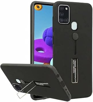 U&E Personality Original Compatible Hard Mobile Case Cover Samsung A21s (Black)