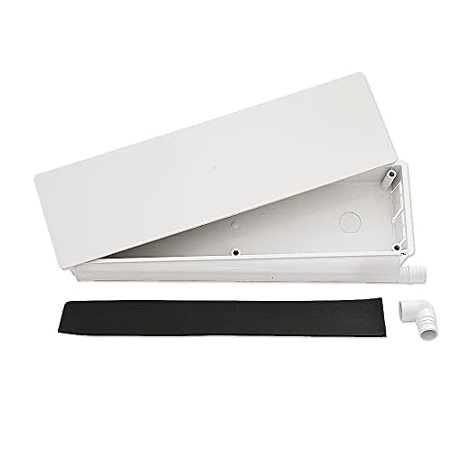 MUNDOCLIMA Caja de Preinstalación de Aire Acondicionado con Desagüe Bidireccional - 3 kW - Caja de Preinstalación - Aire Acondicionado - Reversible (Calefacción y Refrigeración)