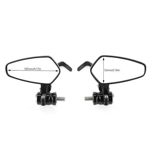 Espejo retrovisor de motocicleta para curvas de montaña en S1000R F900R 4