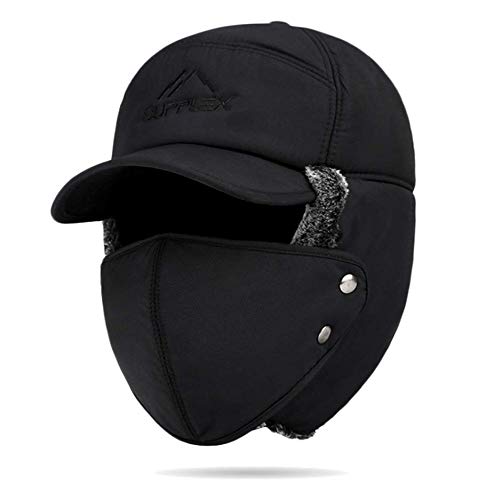 Cappello da bombardiere invernale antivento con