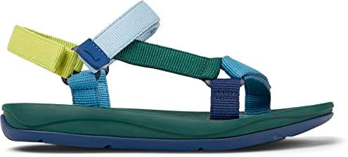 Camper Women's T-Bar Flat Sandal, Multicolor, 7 | Image 1