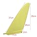 Pteanecay Surfboard Fin 10 Inch Surfboard Center Fins Paddle Board Longboard Single Fins Surfing Sports Accessories Yellow