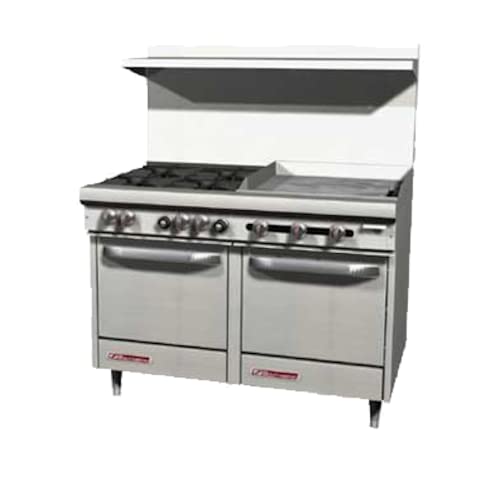 Southbend S48DC-3GR with 36-inch Right Griddle