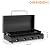 ADREAK 4 Burner BBQ Gas Griddle with Hood, 30 Inch Stainless Steel Portable Detachable Propane Griddle, 60,000 BTU Flat Top Grill with Lid for Camping, Black