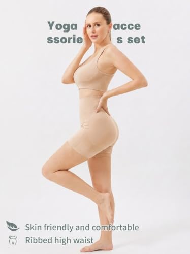 Image of Women Sport Set | Premium Seamless Yoga Set | Soft, Skin-Friendly Fabric for All-Day Comfort | Ideal for Gym, Yoga, Running, Fitness, Cycling & Casual Wear (Yoga Fit)