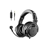 Fone de Ouvido P/Estúdio DJ OneOdio Pro-G Studio P/Games e Música Falante 50mm Neodimio Conexão P2 ou P10 Com Microfone, Cabo Destacável