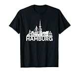 Hamburg City Skyline T-Shirt