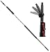 6 to 24 Foot Telescopic Extension Pole by Miloo - Retractable Pole Great for Window Cleaning, Paint Roller Extender, Duster Pole, Hanging Lights, Gutter Cleaning & Light Bulb Changing