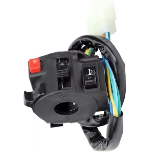 Commodo moto universel et interrupteur clignotant avec commande de feu - 4