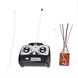  Baoblaze Récepteur 27Mhz Télécommande pour Contrôler Trois Moteurs Distance Effective10m Jouet Voiture RC