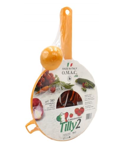 Omac Tilly Passaverdure in Plastica Arancione