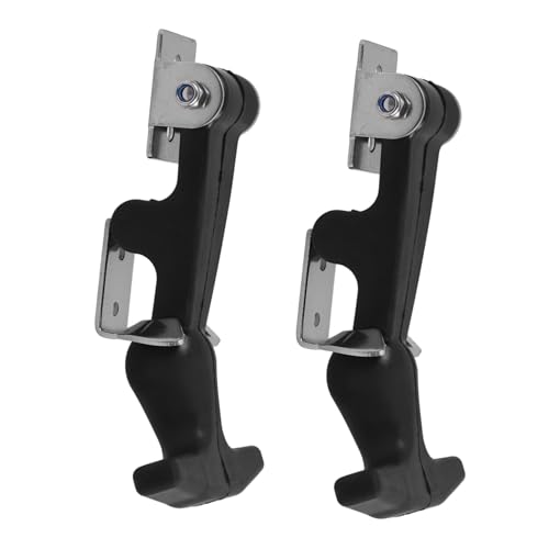 Loquets handle flexibles acier inoxydable fermeture réglable noire boîte à outils