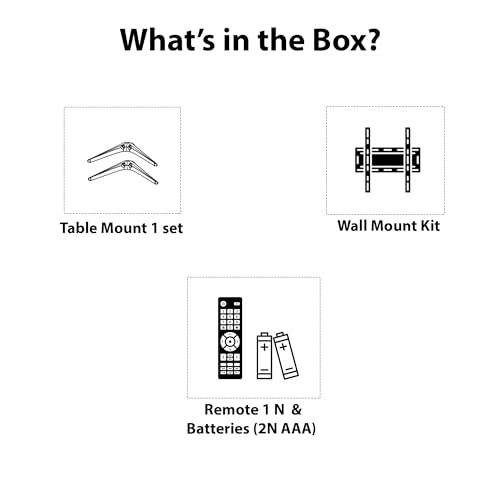 Image of NU 108 cm (43 Inches) New 2025 Borderless Series 1080p FHD Smart Google TV LED43FGNX