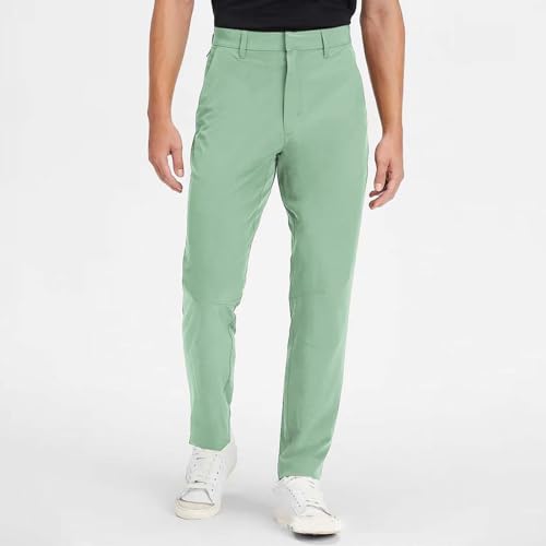 Mens Slim Fit Flat-Front Chinos Pants Stretch Business Casual Dress Pants Big and Tall Wrinkle Free Work Suit Pant2