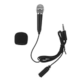 Microphone - petit et léger, un micro portable qui vous permet de le transporter partout, vous pouvez l'utiliser à tout moment et n'importe où, microphone de téléphone portable