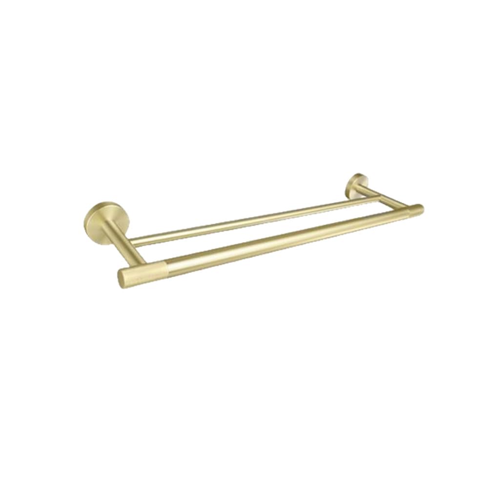 Porte-Serviettes Doré et Accessoires pour une Salle de Bain Style Spa