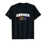 Gaymer LGBT Gamer Pride Gaming Pride Month Videospiele T-Shirt