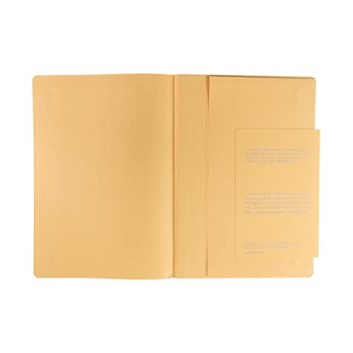 Cahier relié en tissu Fabriano Ecoqua Plus A4 ligné jaune de notes