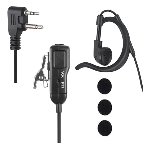 stdgove �C���[�N���b�v ���b�v�A���E���h�C���[�s�[�X �Z�L�����e�B�w�b�h�Z�b�g Vox �C���[�s�[�X 2�s�� �C���z�� PTT �}�C�N �w�b�h�t�H�� Midland gxt x-tra Xtra Talker gmrs GTX 1000 1000g