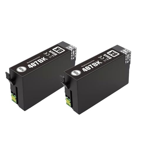 Cartucce dinchiostro compatibili a colori per WorkForce WF-4745 T407 T407XL T07U1 T07U42PCS BLACK