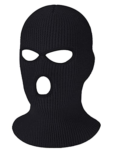 Image of PROBEROS Full Face Ski Mask for Men Women, Knitted Balaclava Ski Mask Thermal Balaclava for Winter Outdoor Sports Ski Bike