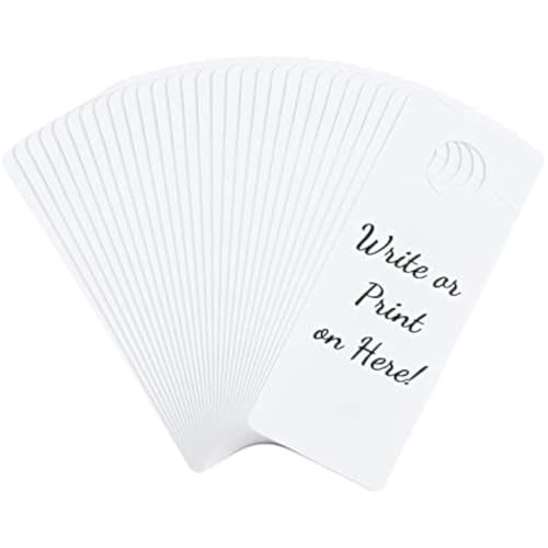 Perchas de perilla de puerta de PVC (30 uds) en blanco