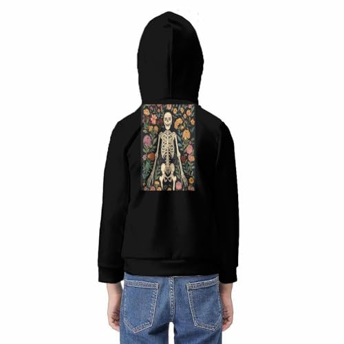 Sweat squelette humain ample enfant pour masquer les complexes ado