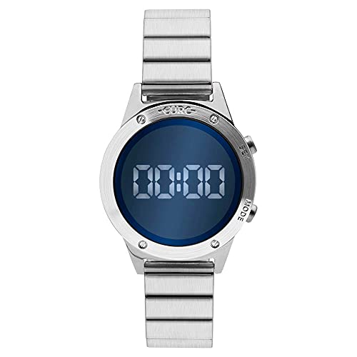 Relógio, Digital, EURO, EUJHS31BAA/3A, feminino, Prata