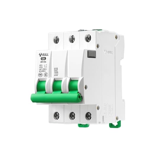 Disjoncteur triphasé LB5 63A tripolaire de Type C pour tableaux électriques