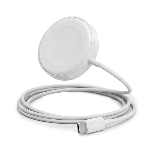Archy Cargador para Apple Watch Magnetico Entrada Tipo C 2.5W Alta compatibilidad Series 1-9 SE Carga Rapida Y Proteccion de bateria Protege sobre...