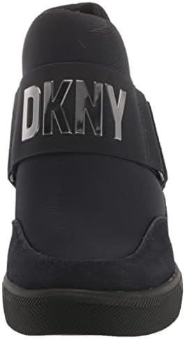 DKNY Women's Everyday Comfortable Cosmos-Wedge Sneaker Heeled Sandal, Navy, 6 | Image 1