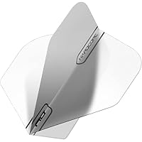 RED DRAGON Hardcore Dart Flights, Extradicke Standard Flügel 100 Mikron – 5 Sets (15 Flights), Profi Qualität für Steeldarts & Softdarts, Dartpfeil Zubehör, Weiß – Ansicht 3