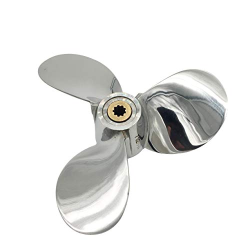 ARKDOZA Stainless Steel Propeller 7.5x8 for Yamaha