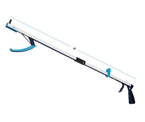 Luxet Grabber Reacher Tool 32 Inch Pick Up Stick - Strong Grip - Magnetic Tip - Claw Trash Picker Grabbers For Elderly Grab It Reaching Tool Grippers - Durable And Lightweight - Dressing Stick, 1-Pack #TOP1